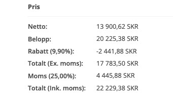 Prisfältet